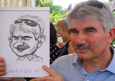 caricaturist caricature cartoonist wedding